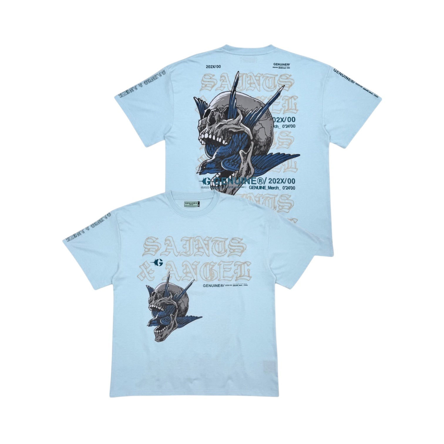 GENUINE: Saints & Angels  SS Tee GN6189